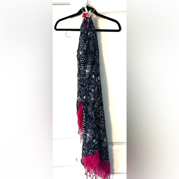 Lilly Pulitzer for Target Upstream Fringed Scarf (20th anniversary collection) - Picture 3 of 6